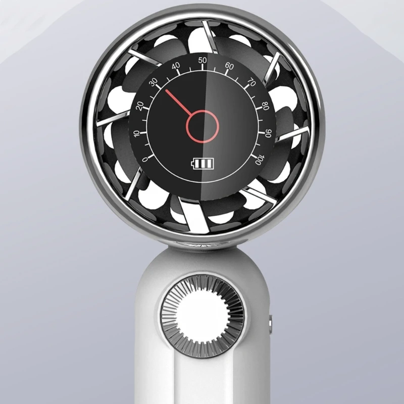 Quạt sạc thời trang và hiện đại Quạt USB có thể sạc lại, Quạt cầm tay có tuổi thọ cao Quạt làm mát pin 4000mah