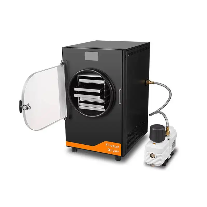 Vacuum Food Fruit Vegetable Scientific Research Pet Commercial Freeze Dryer