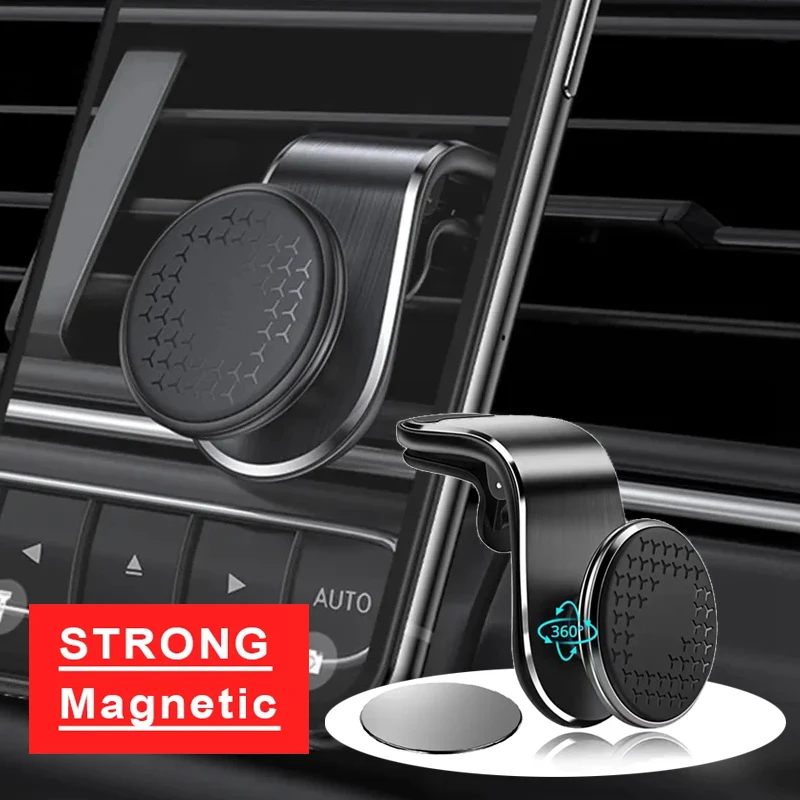 Kebidumei Grad drehbare magnetische Navigation Telefon halter Auto Luft auslass Smartphone Halterung GPS Unterstützung Universal