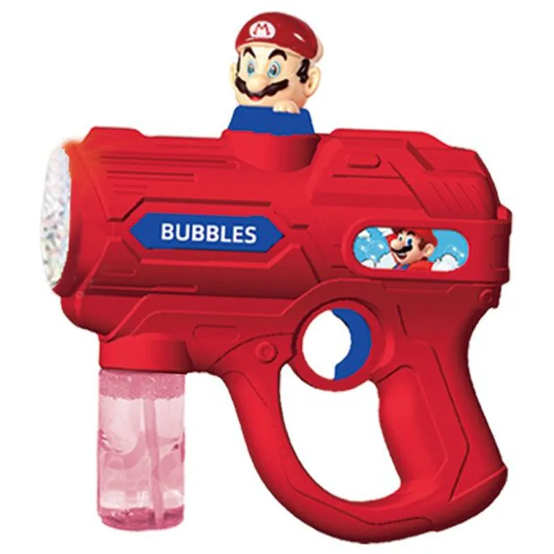 子供のためのステッチバブルガンおもちゃ,全自動,バブルマシン回転,屋外サンドゲーム,クリスマスプレゼント,新品