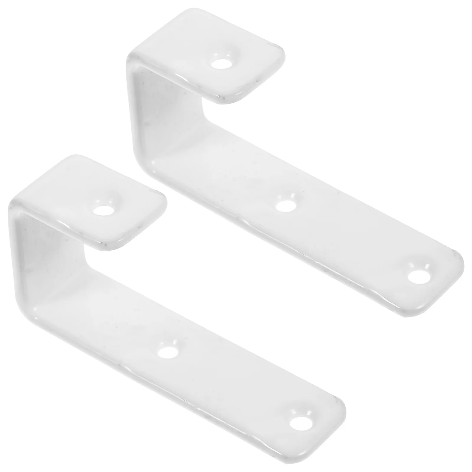 Rubber Coated Hooks Bunk Bed Ladder 25MM Iron Stairs Bracket Bedroom Loft Pole Hook Anti Easy Install