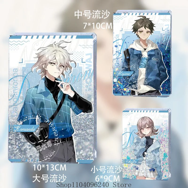دانغانرونا ناجيتو كومايدا شياكي نانامي هاجيمي هيناتا أنيمي لعبة كوسبلاي أكريليك تدفق الرمال جونغ هدية تذكارية