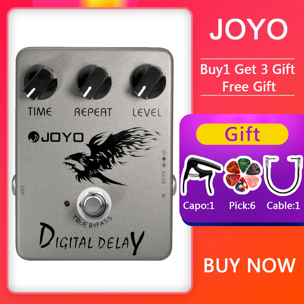 pedale-d'effet-de-guitare-a-delay-numerique-joyo-jf-08-effet-d'echo-classique-slap-back-cablage-full-bypass-veritable-delay-numerique-pour-guitare
