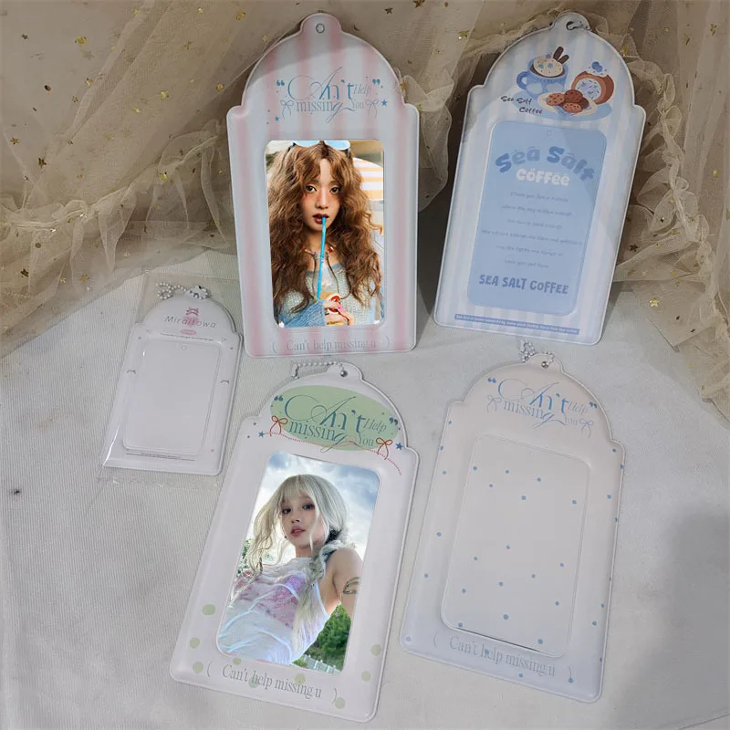 KPOP Photo Card Organizer Card Holder 6 Inch Postcard Card Holder Album Collection Card Display Frame Gift Collection Card Case