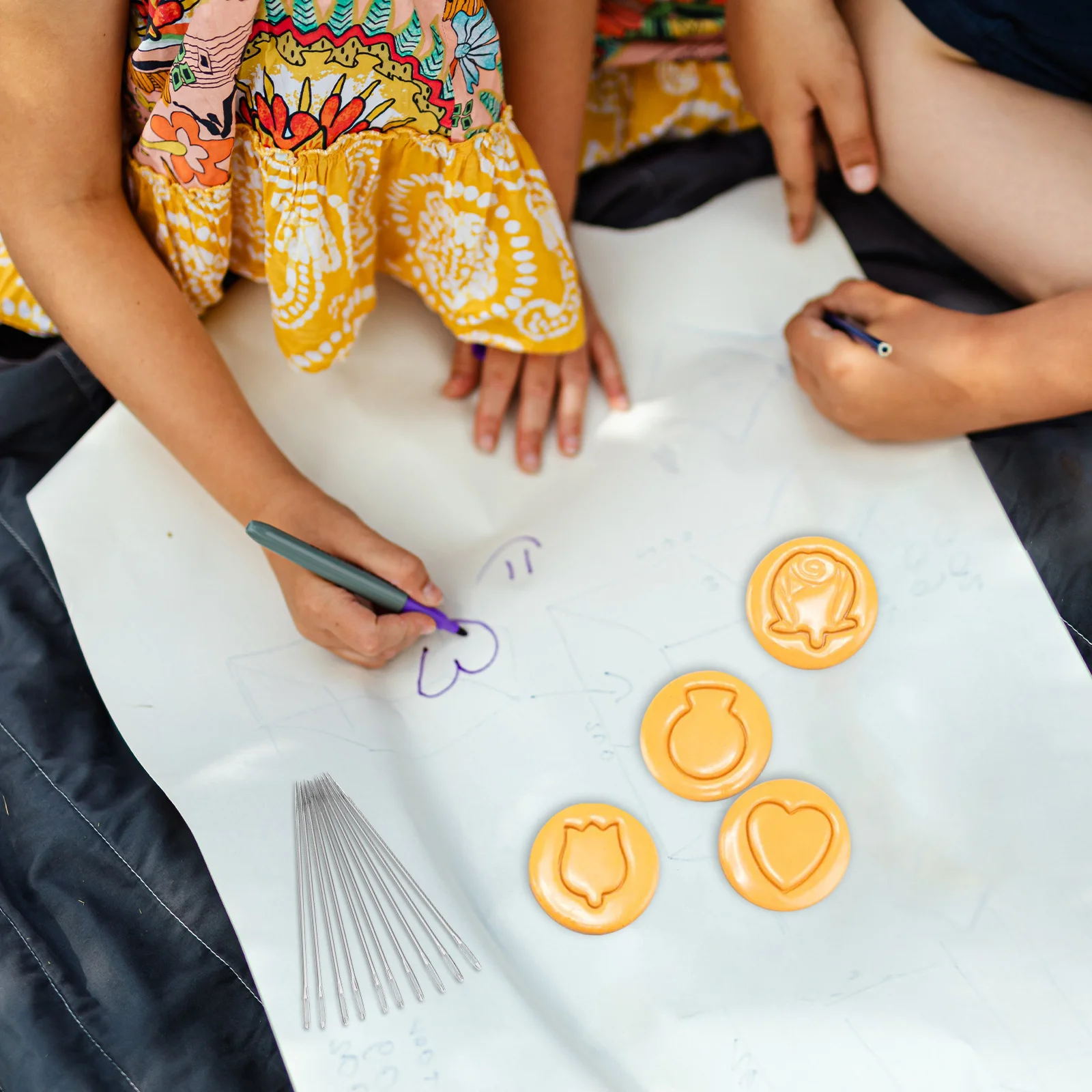 10 قطع من إبر ألعاب حلوى السكر الكورية الأنيقة للخبز وتزيين الكوكيز وإكسسوارات المطبخ المفضلة للحفلات