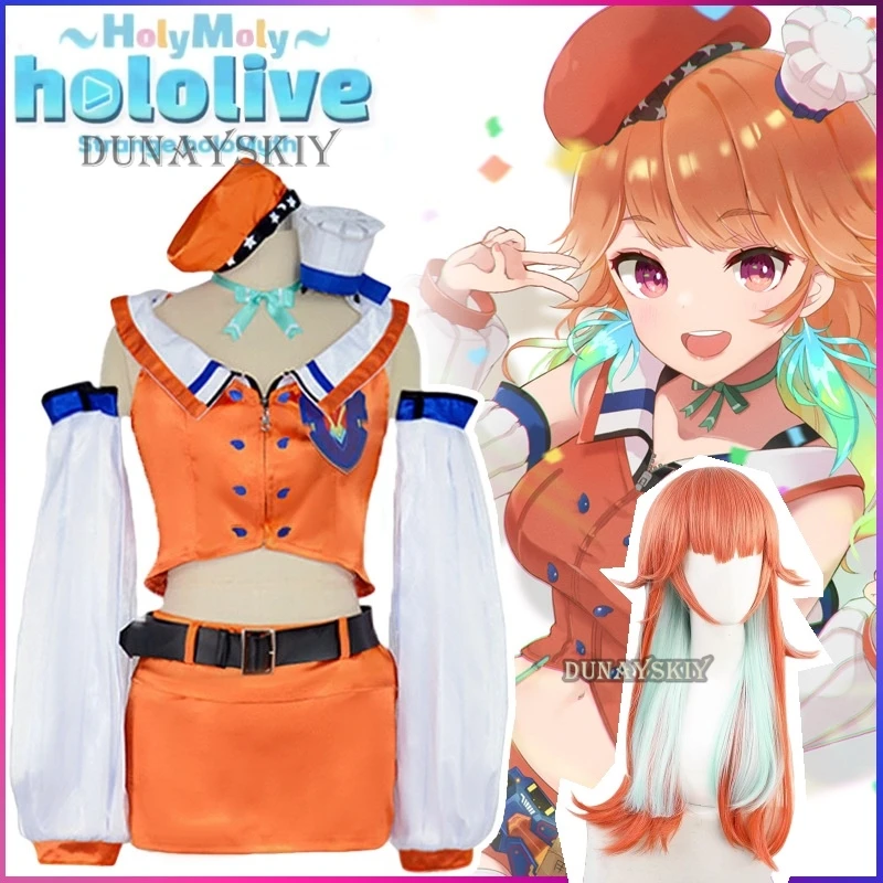 

Vtuber Hololive Takanashi Kiara красивая форма Косплей Костюм Хэллоуин Одежда для карнавала, вечеринки унисекс Новинка