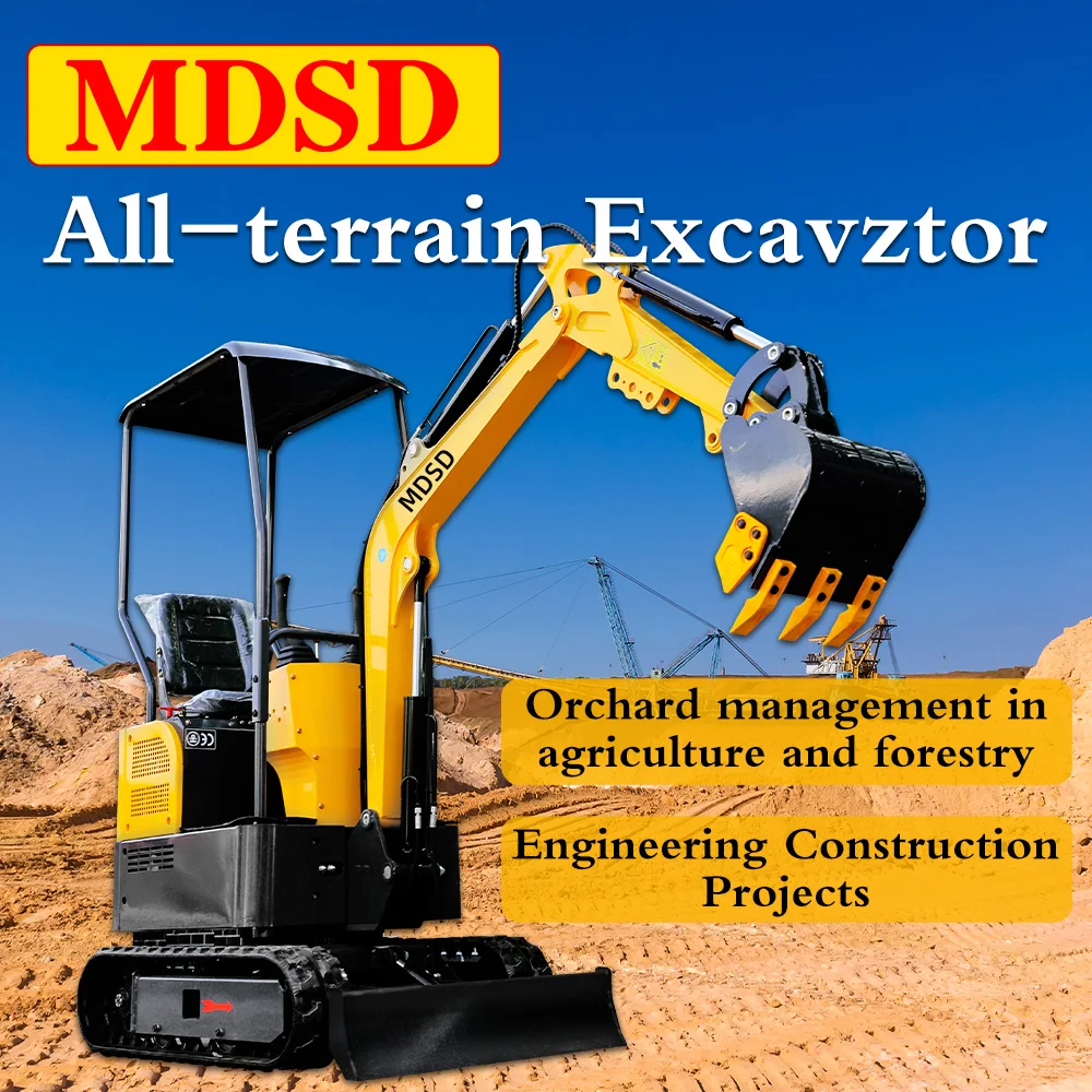 حفارة زراعية صغيرة مبيعات المصنع مباشرة 2 طن حفارة زاحفة صغيرة EPA EURO5 محرك حفارة هيدروليكية صغيرة للمزرعة