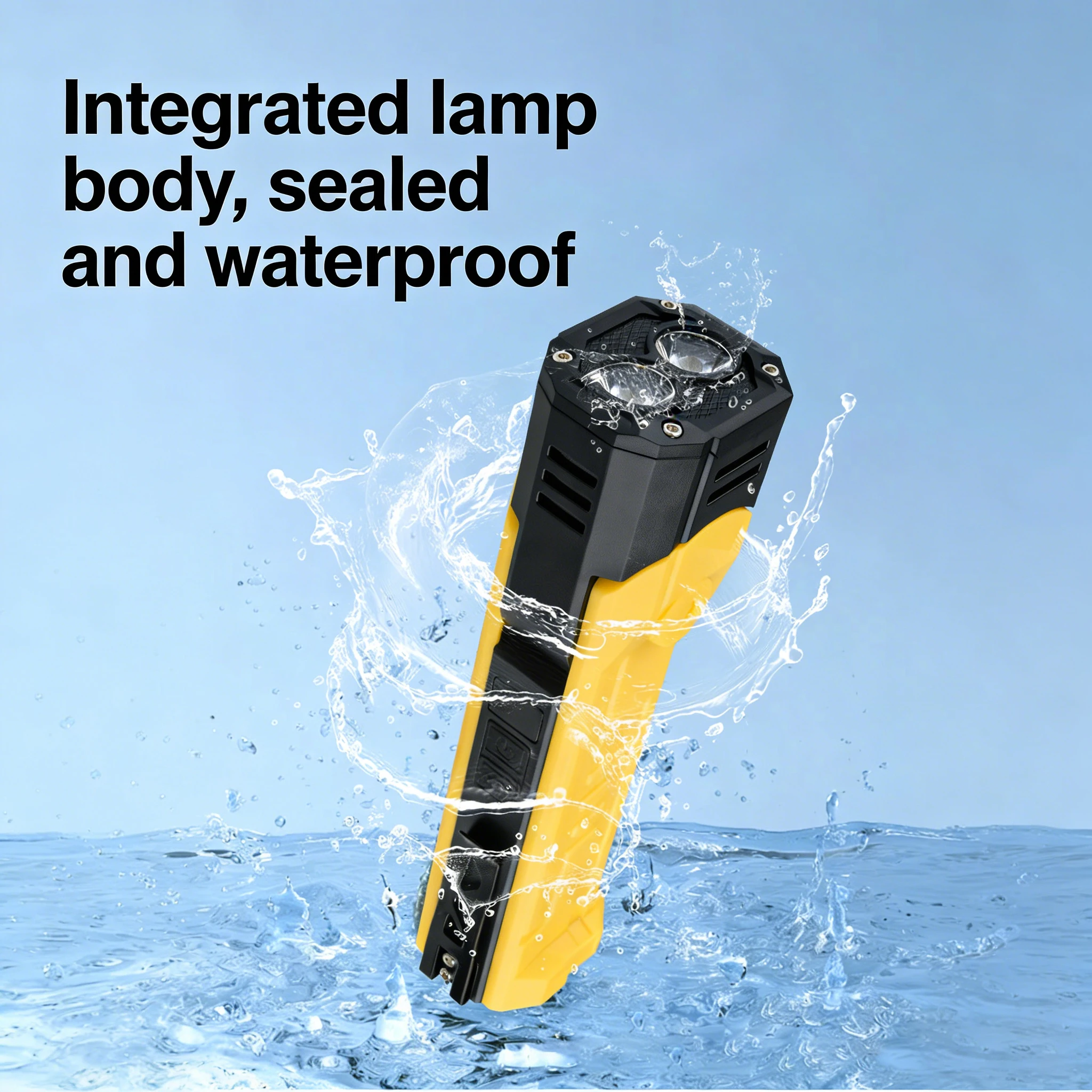 

Фонарь XTE + COB с двойным источником света (красный и белый), поворотом на 180 градусов, креплением-клипсой, магнитом и многофункциональным рабочим светом