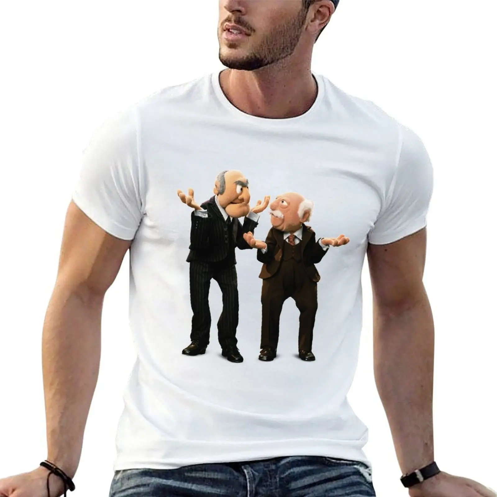 Statler and Waldorf T-Shirt Sun Protective Outdoor Tee Top