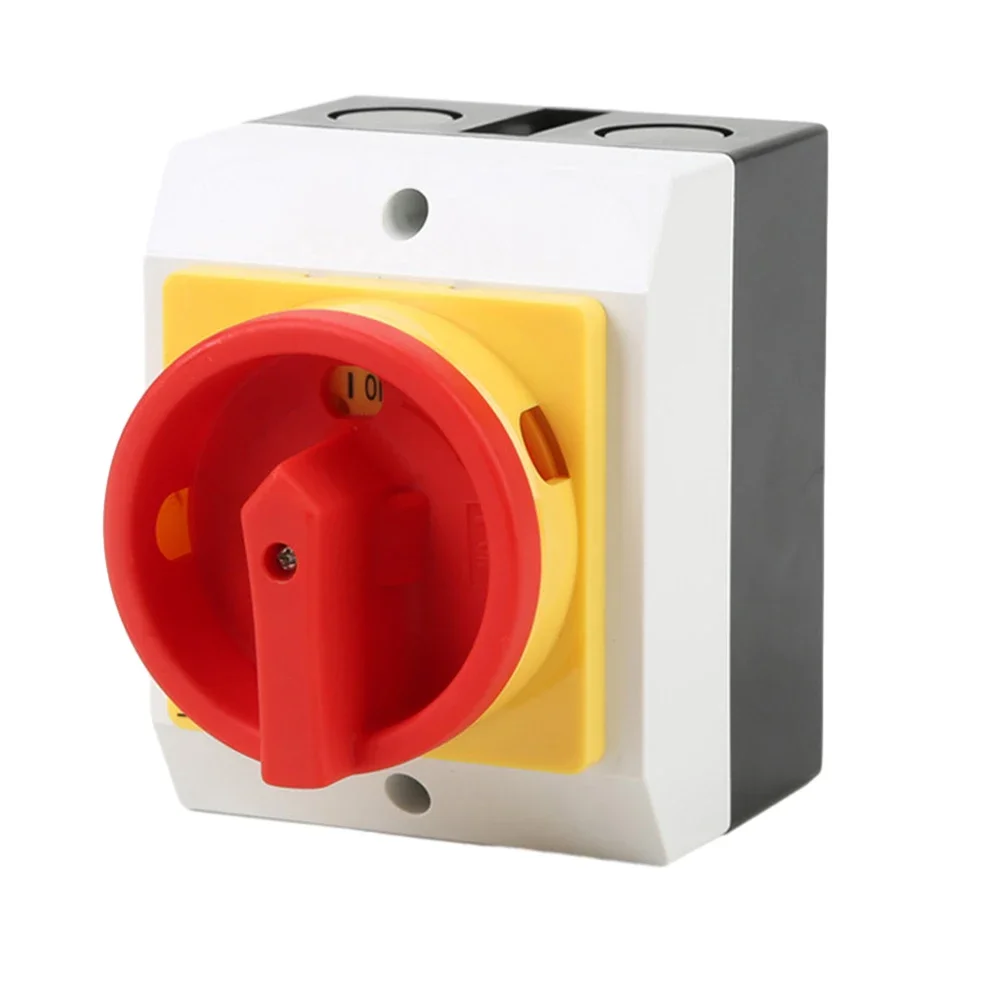 Main Switch Circuit Breaker 16A 3-Pin Rotary Switch Off Switch IP65 UKP Switch Waterproof Isolation Switch UKP Load Switches