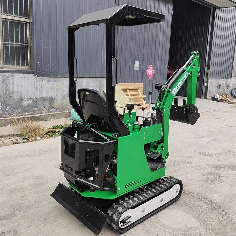 Customized EPA Engine Mini Excavators 1.0 Ton Small New Crawler Excavator Hydraulic Digger bagger Fast Delivery Digger