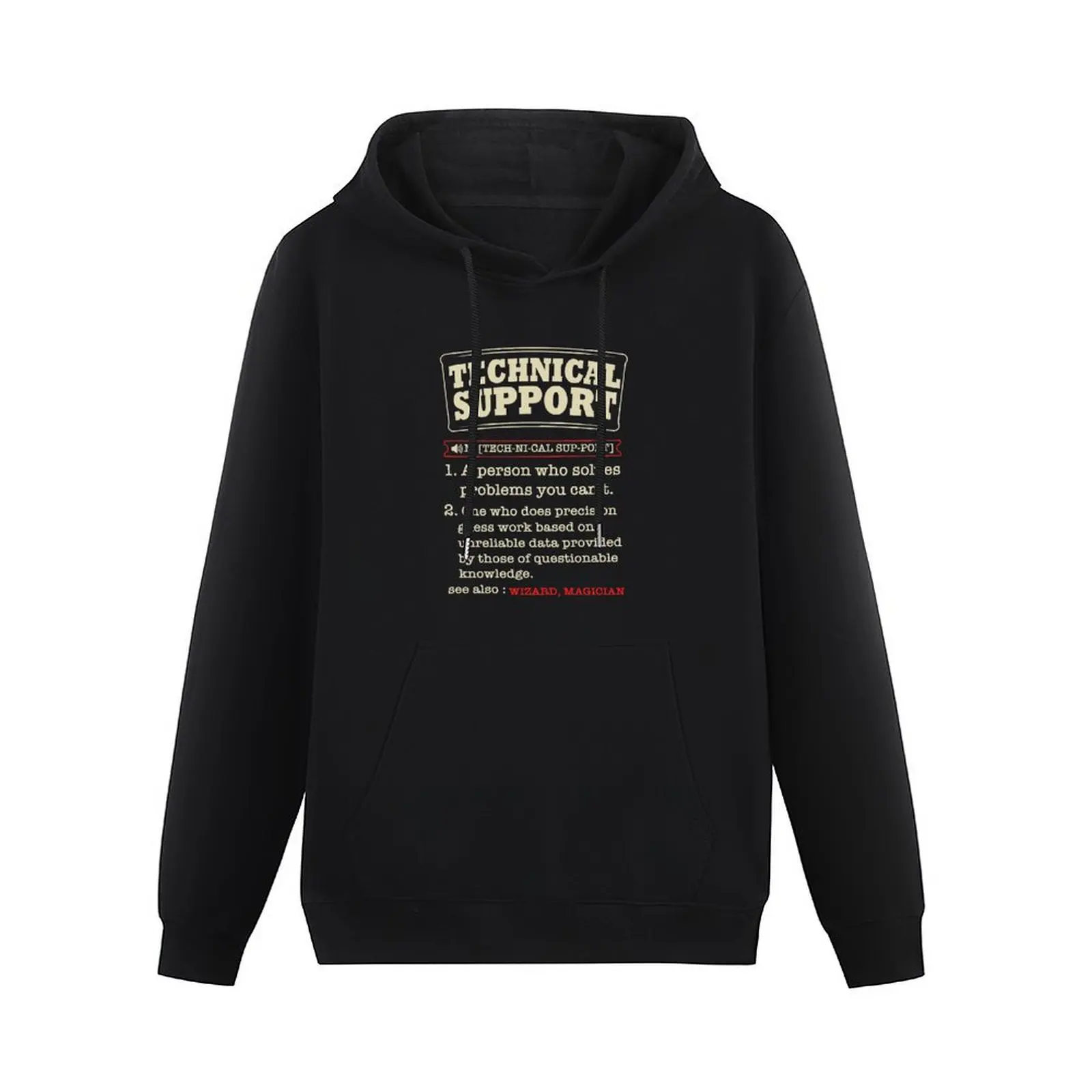 Tech Support Definition SysAdmin Camisa Sudadera con capucha Ropa de otoño para hombres Ropa para hombres Sudaderas con capucha para hombres