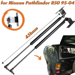 Qty(2)  Rear Window Struts for Nissan Terrano II for Pathfinder R50 SUV 1995-2004 Lift Supports Shock Absorbers Gas Springs