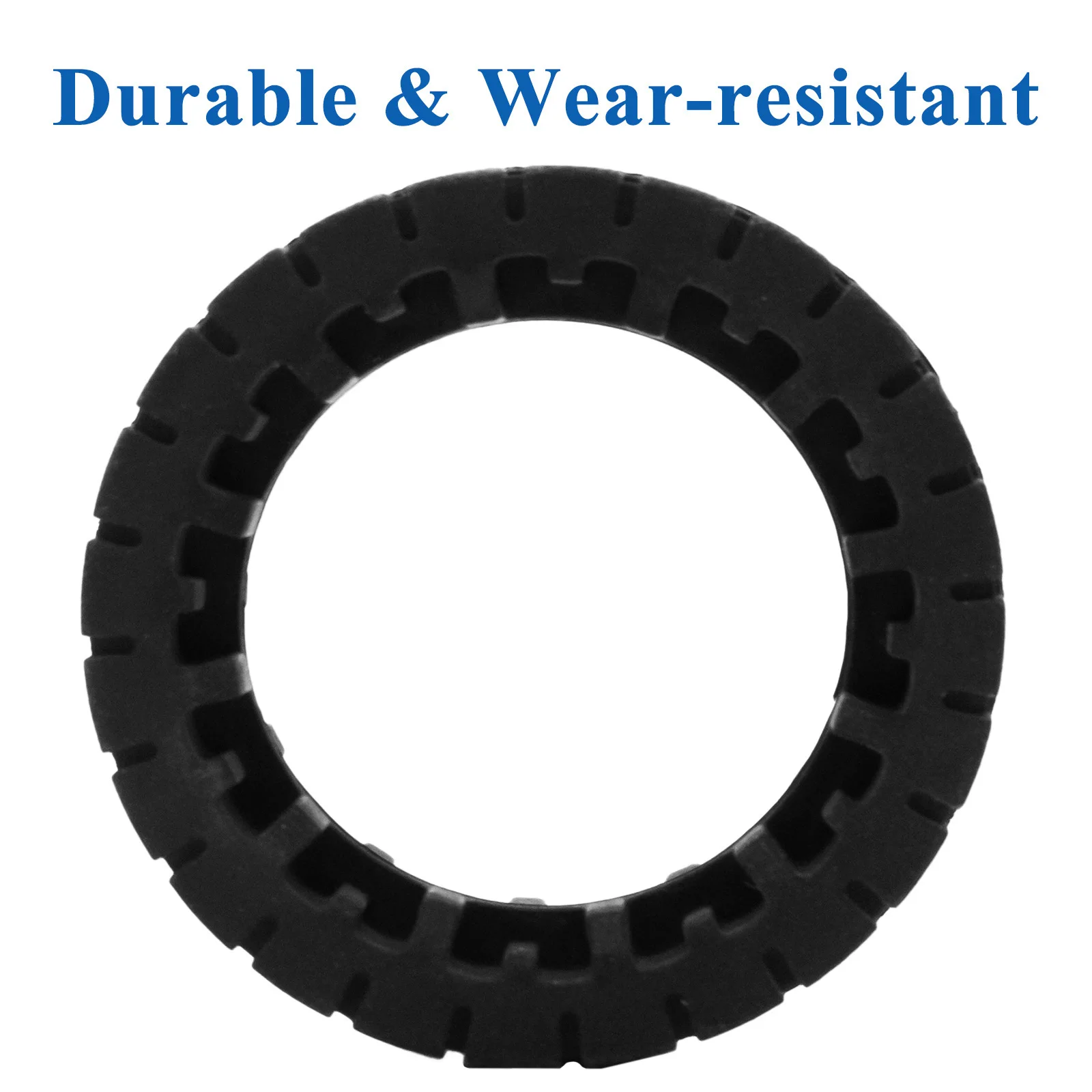 2Pcs Wheel Tires Cover For iRobot Braava Jet M6 6110 6012 6112 Robotic Vacuum Cleaner Accessories Rubber Anti-Slip Tires Sleeve