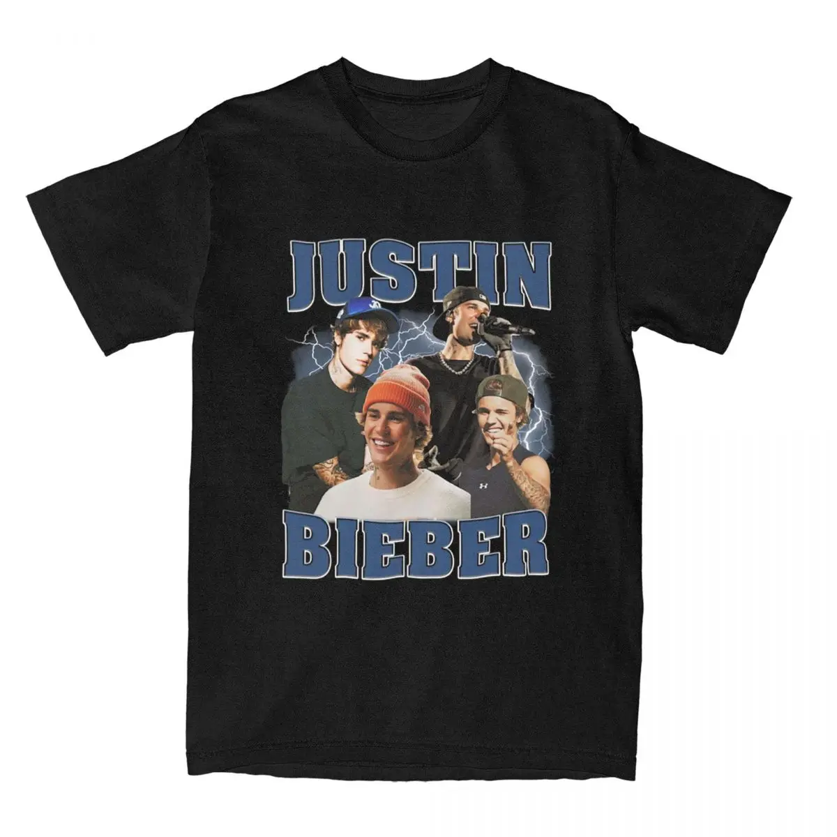 Novelty Justin Bieber Young T Shirt Men Women\'s 100% Cotton fan gifts Tees Shirt Summer Clothes