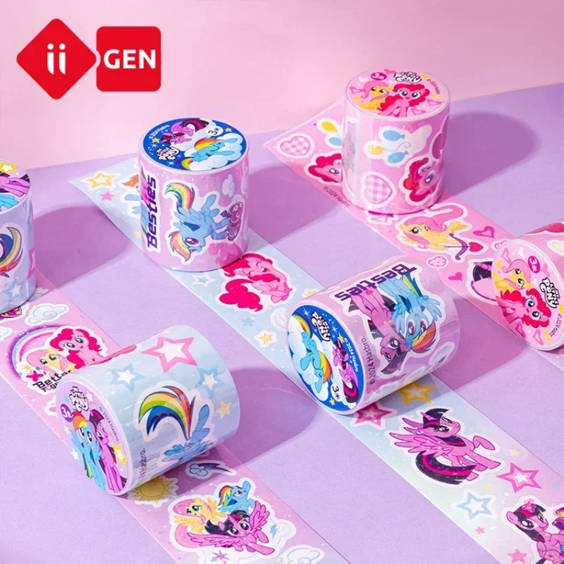 Iigen My Little Pony Bonus Reward Stickers Cute Cartoon Children Handbook Decorations Stationery Girls Christmas Birthday Gifts