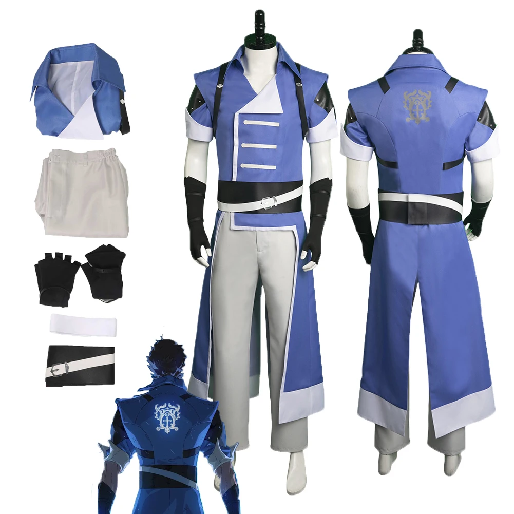 

Anime Castlevania Cos Richter Belmont Fantasy Cosplay Costume Outfits Battle Uniform For Men Roleplay Halloween Carnival Party