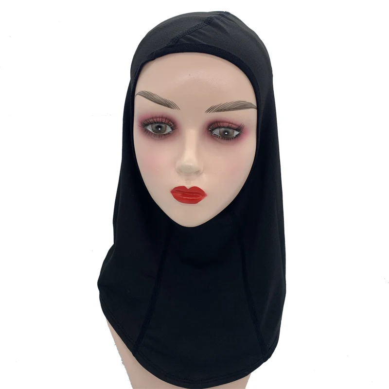 Vrouwen Pro Sport Hijab Sjaal Instant 1 Stuk Mesh Ademende Jersey Hoofd Sjaals Hoofddeksels Klaar Te Dragen Hijab Tulbanden