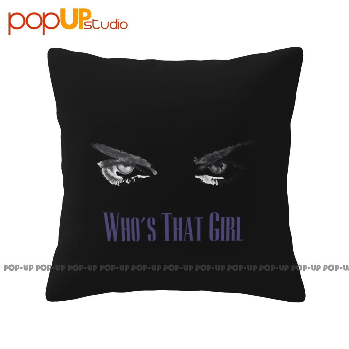 Soft Vintage 1987 Madonna Whos That Girl Tour Pillowcase Throw Pillow Cover Printed Home Decor Skin-Friendly