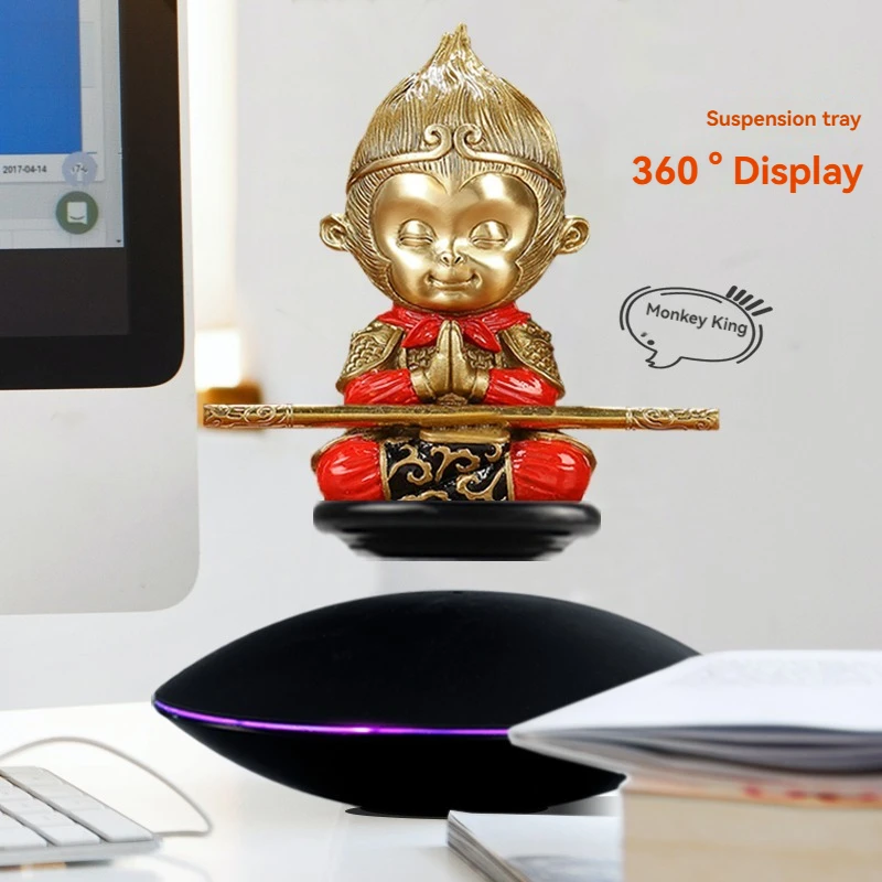 Factory Price Magnetic Levitating Rotating Display Stand for Advertising Sympathy Retirement Baptism