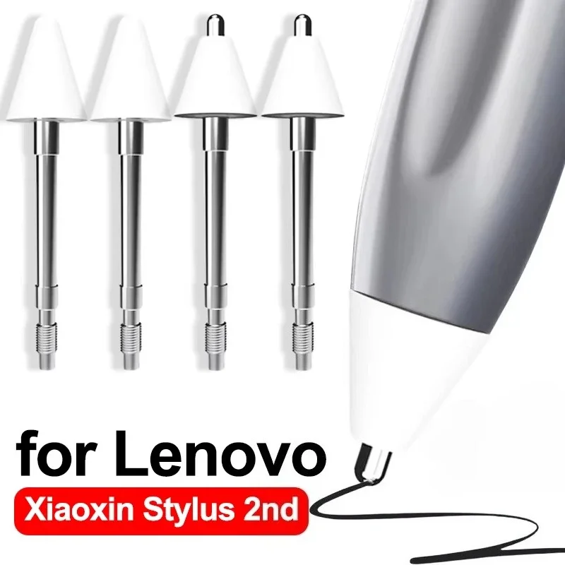 1-4PCS Replacement Pen Tips for Lenovo Stylus Needle Tube Pen Nib for Xiaoxin Stylus 2nd Gen 2021 Fine Point Precise Pencil Tips