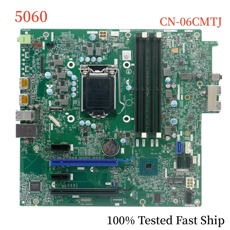 

CN-06CMTJ For DELL Optiplex 5060 Tower MT Motherboard 17538-1 06CMTJ 6CMTJ LGA1151 DDR4 Mainboard 100% Tested Fast Ship