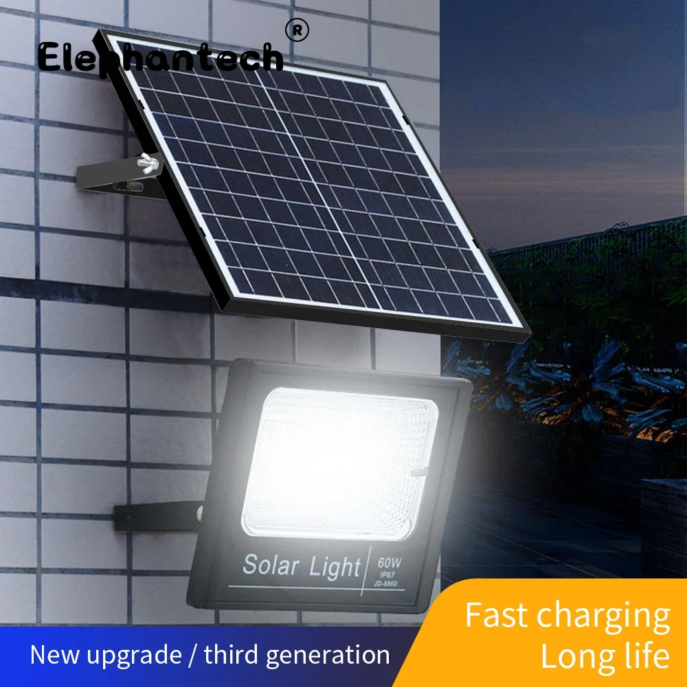 Solar Reflector 100 W 200 W 300 W Solar Spots 3 Modi PIR Bewegingssensor Outdoor Tuin Waterdichte schijnwerper Solar Lamp