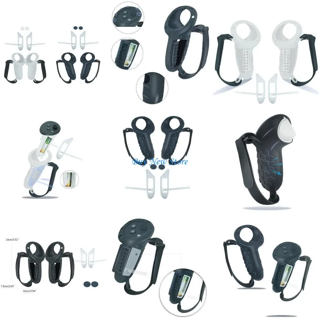 

20CE Shockproof Silicone Case for Meta 3 Controllers Improved Handling