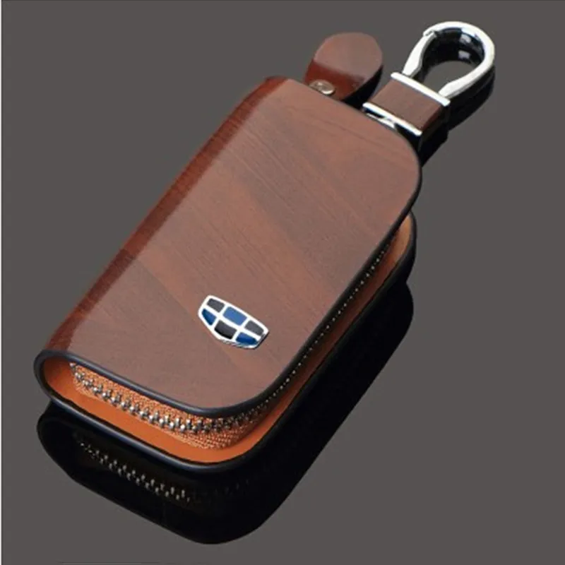 Universal Car Key Bag Cover Case Leather Key Wallet For Opel Chevrolet Hyundai Jeep Mazda Nissan Toyota Infiniti Car Accessories