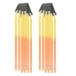 2pcs Power Slingshots Increase Strength Shooting Double Rubber Band 4.5mm Ball Accessories Model 1632 Built-in 1745 Suitable