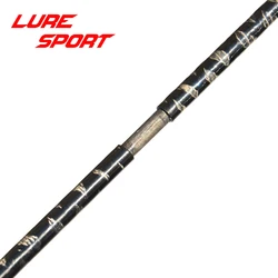 LureSport 2 sets 1.68mUL 1.8mUL 1.9m 2.08m ML Rod blank X cross  carbon V joint 2 sections Rod Building component Repair DIY