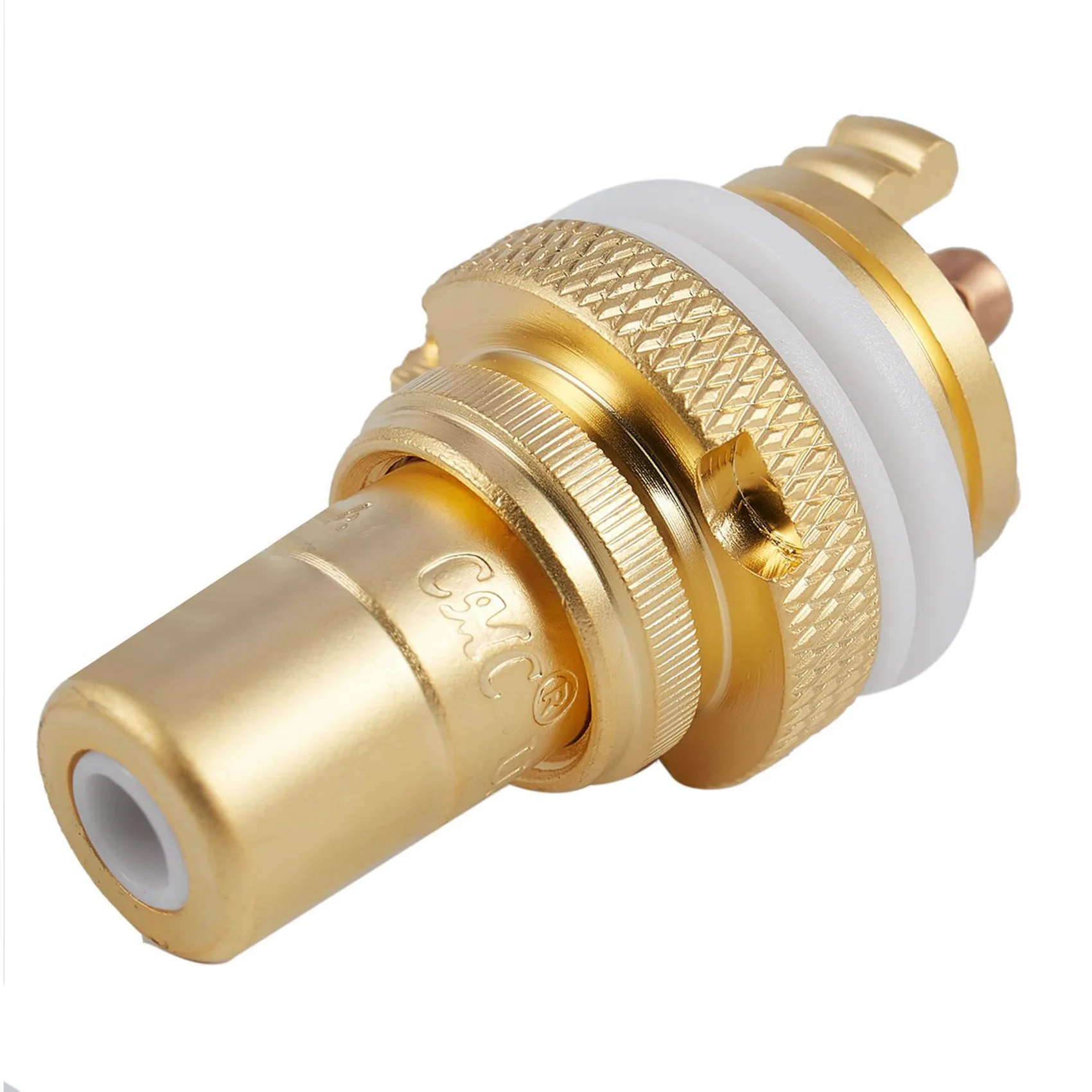 

【Buy It-Now!】16 X CMC Gold Plated RCA Phono CHASSIS SOCKETS Female Professional AMP HIFI RCA Socket Gold Plated Lotus Female Sea