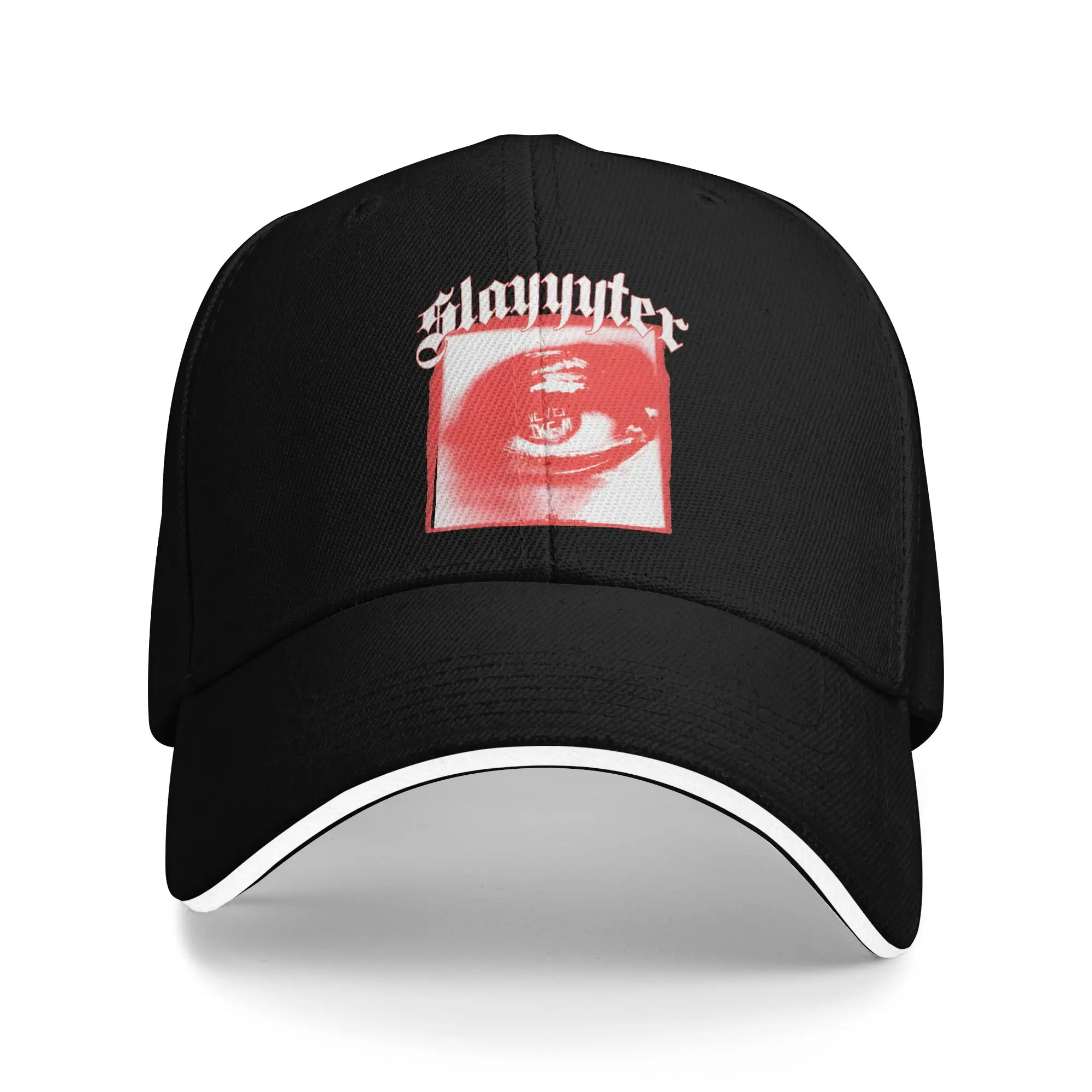 Pink Slayyyter Sun Baseball Cap  Summer Casual Trucker Hat For Female Male Tennis Skate Snapback Cap