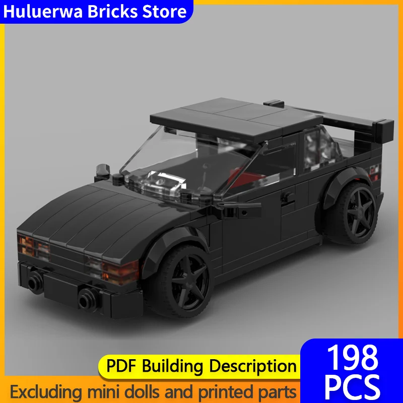 

Speed Racing Car Model MOC Building Bricks Civic Modification Car Modular Technology Gifts Holiday Assemble Children Toys Suit