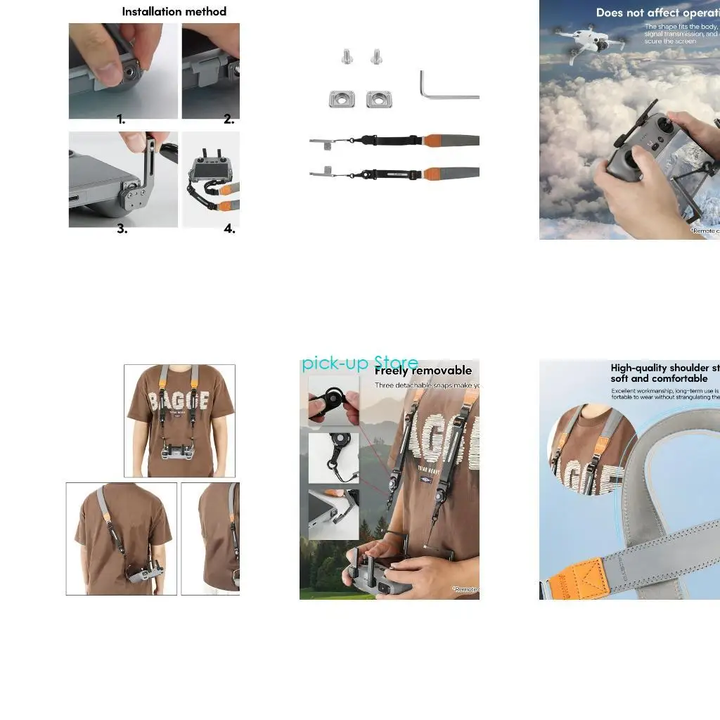 

Q5WA Lanyard для Air 3 Mini4pro удаленного управления контроллером Ascessours