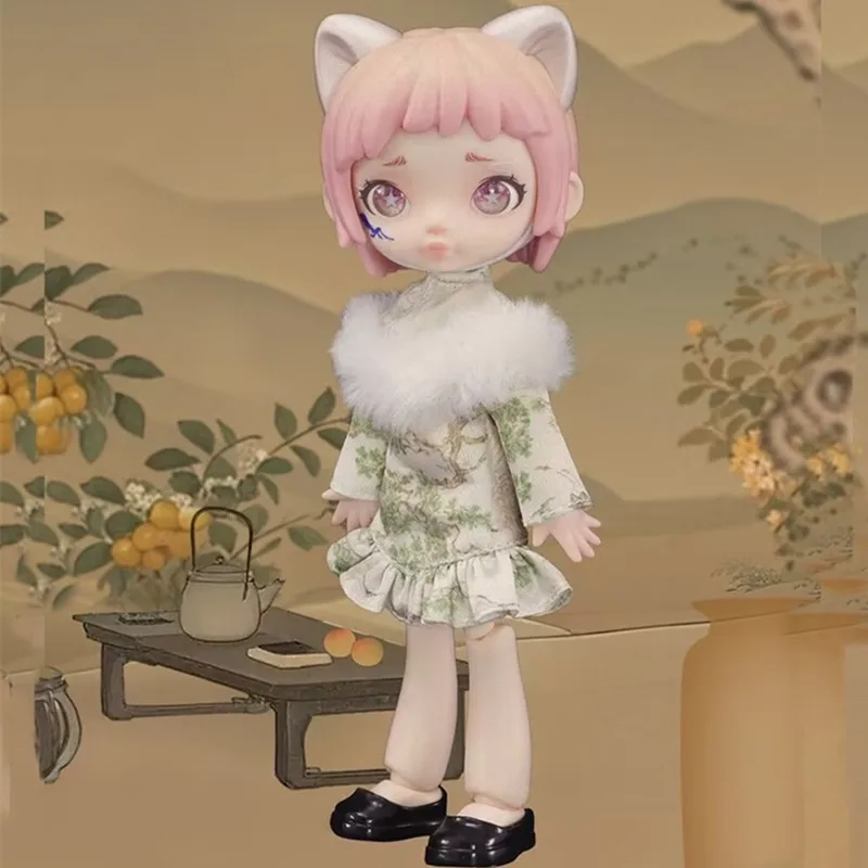 

Laura Glimmering Hues of Brocade 1/12 Bjd Blind Box Toys Mystery Box Dolls Desktop Action Anime Figure Toy Boys Gift
