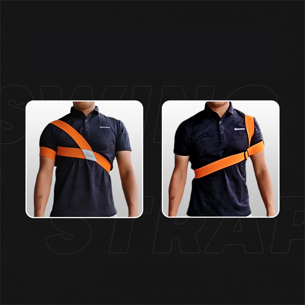 Golf Swing Trainer, Golf Swing Turn Strap, Posture Corrector, Golf Training Arm Belt, Turn Waist Tension Rope Training Belt