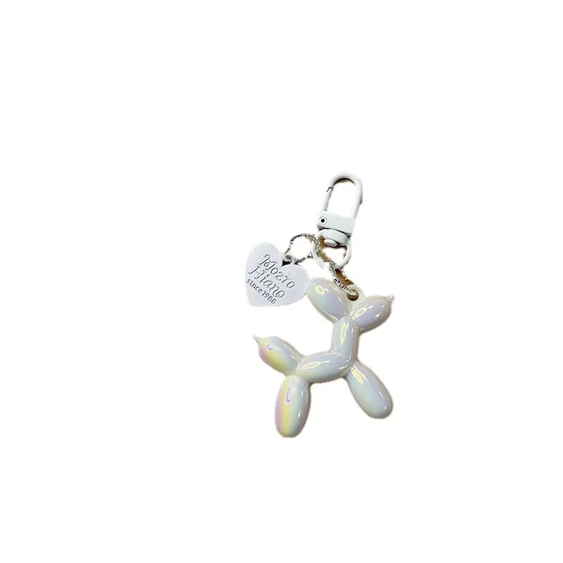 Women's Exquisite Internet-famous Bead Bag Accessories High-Grade Lovely And Cute Balloon Dog Bag Charm Handbag Pendant Keychain