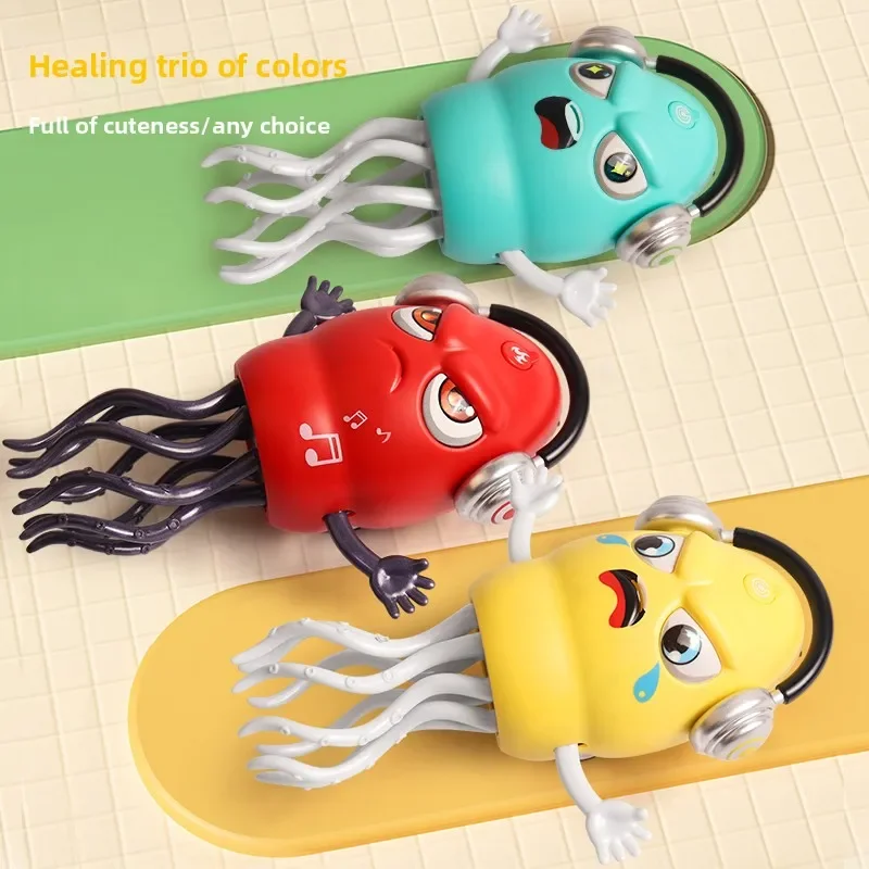 Creatief verjaardagscadeau Dansende Octopus Kind Elektronisch huisdierspeelgoed Cartoon Interactieve ontwikkeling Bewegend onderwijs Peuterspeelgoedcadeau