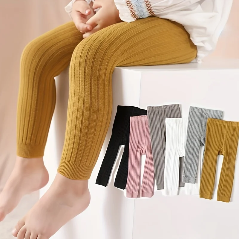 

1 pack of【 cotton leggings】 soft and comfortable children's leggings, baby leggings, boys' and girls' leggings