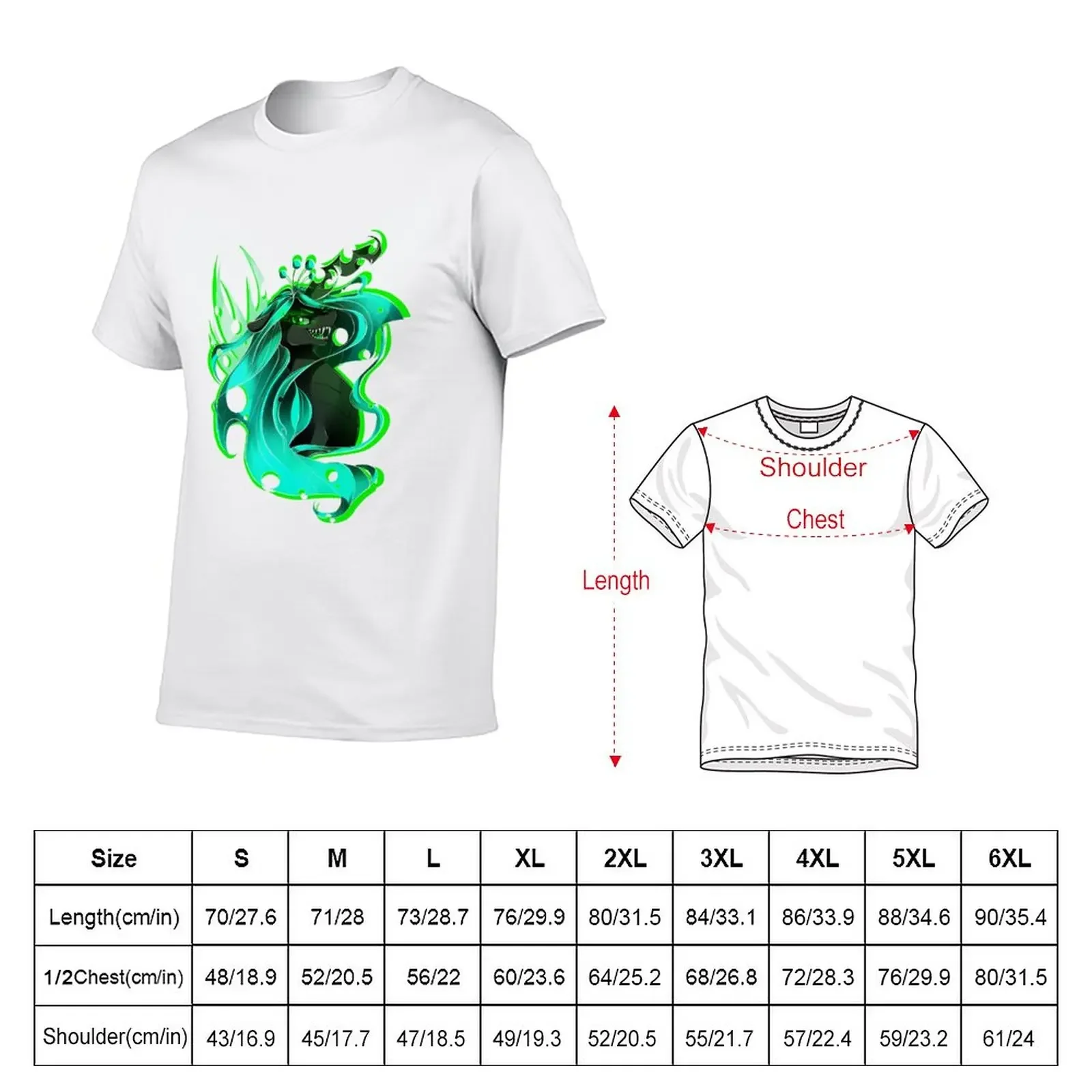 MLP: Queen Chrysalis T-Shirt graphics new edition black t shirts for men