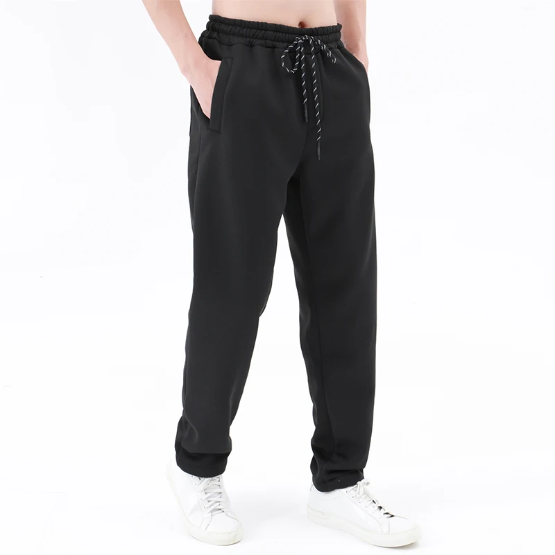 Men s Cozy Fleece Jogger Pants with Adjustable Drawstring Waistband and Cargo Pockets for Active Lifestyle and Travel Wear