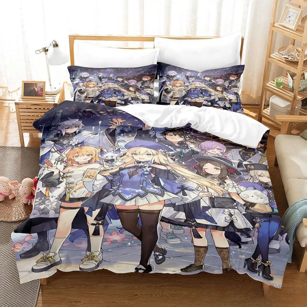 

Anime Game Fate Grand Order Bedding Set Single Twin Full Queen King Size Bed Set Adult Kid Bedroom Duvet cover Sets Home Textile