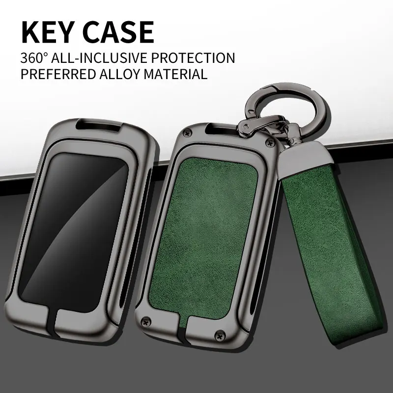 Para Mazda 3 Alexa CX30 CX-30 CX-5 CX5 CX3 CX-3 CX8 CX-8 CX9 CX-9 CX-4 CX-30, Metal Car Key Protective Case, Llavero, Funda Llav