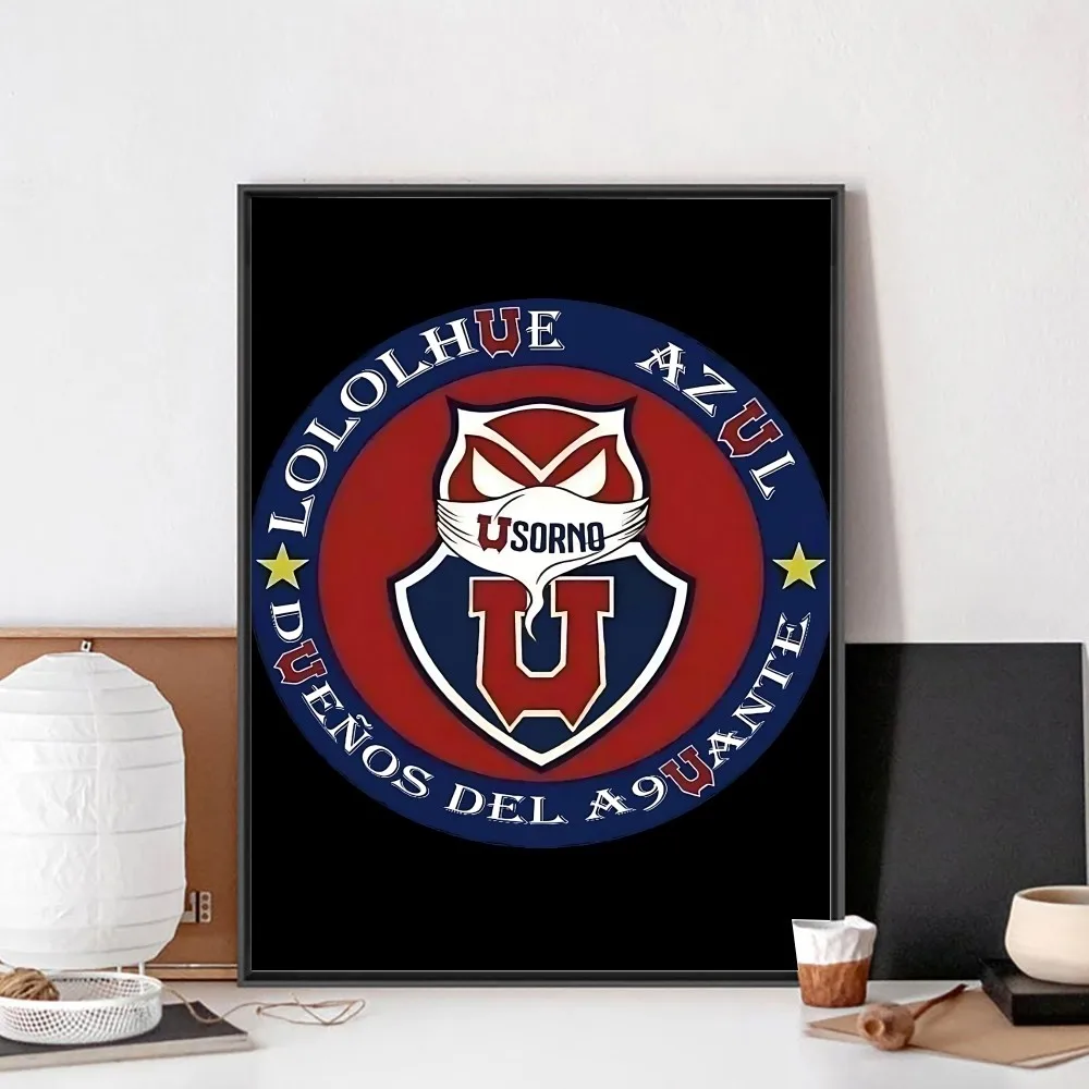 Y-YNDFCNB-U-UniversityS Chile fashion logo Poster Kraft Club Bar Paper Vintage Poster Wall Art Painting Bedroom Study Stickers