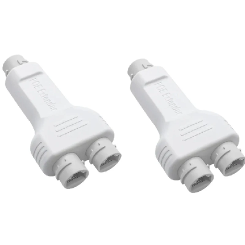 100M 1 In 2 Out กันน้ํา POE Extender/Repeater กลางแจ้ง 30W Plug & Play สําหรับ Poe Switch NVR IP กล้อง AP ติดตั้งง่าย