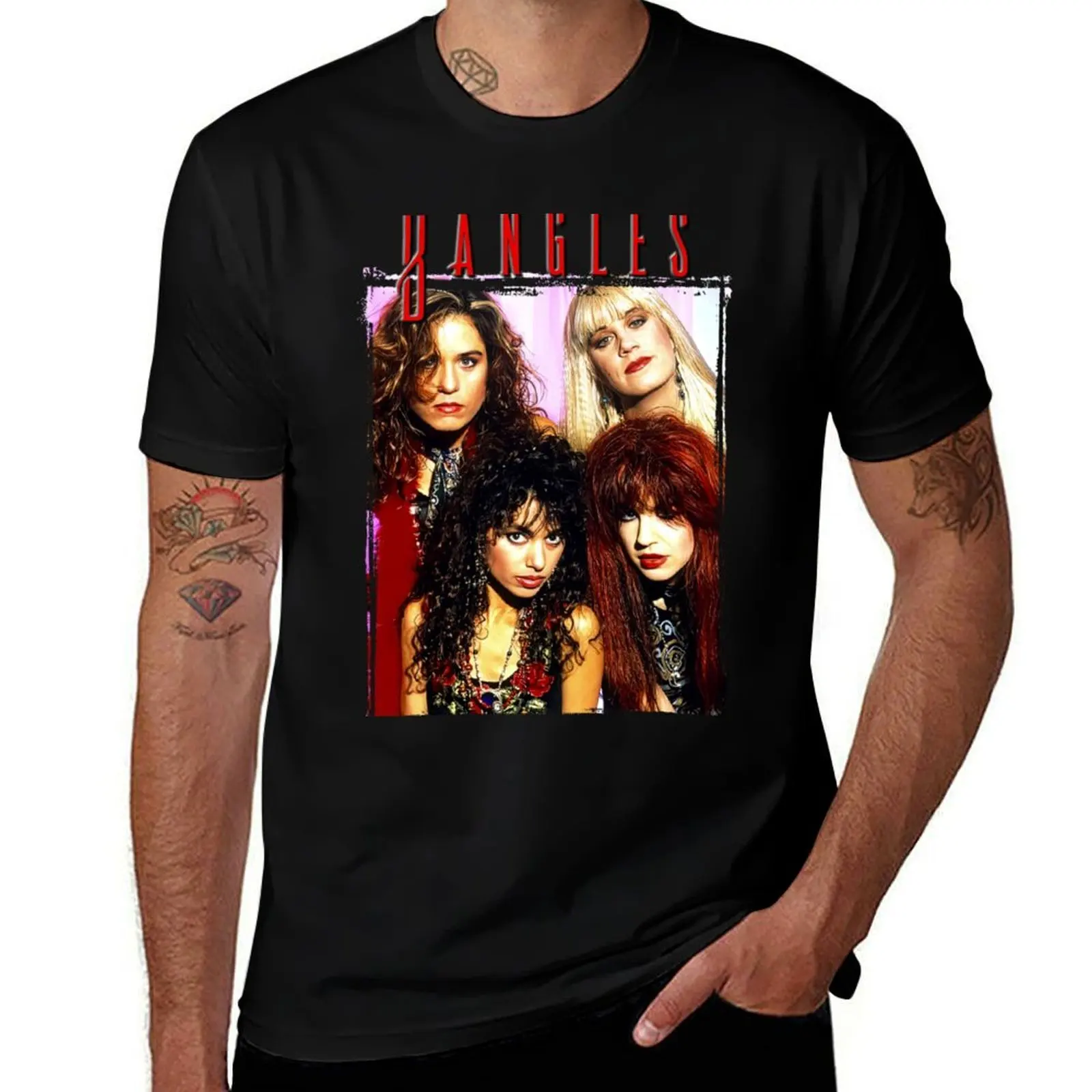 

Retro The Bangles T-Shirt graphic t shirts for man man t shirt summer T-Shirt