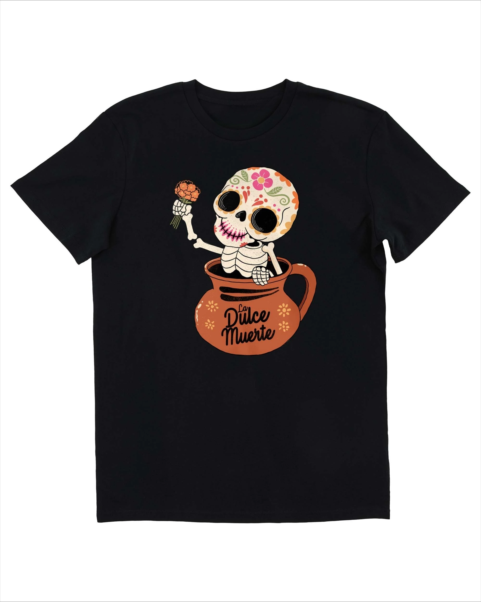 

Mexique Squelette Fête Des Morts Graphic Printing Summer Luxury Brand Cotton Men's and Women's T-Shirts Short Sleeves Street