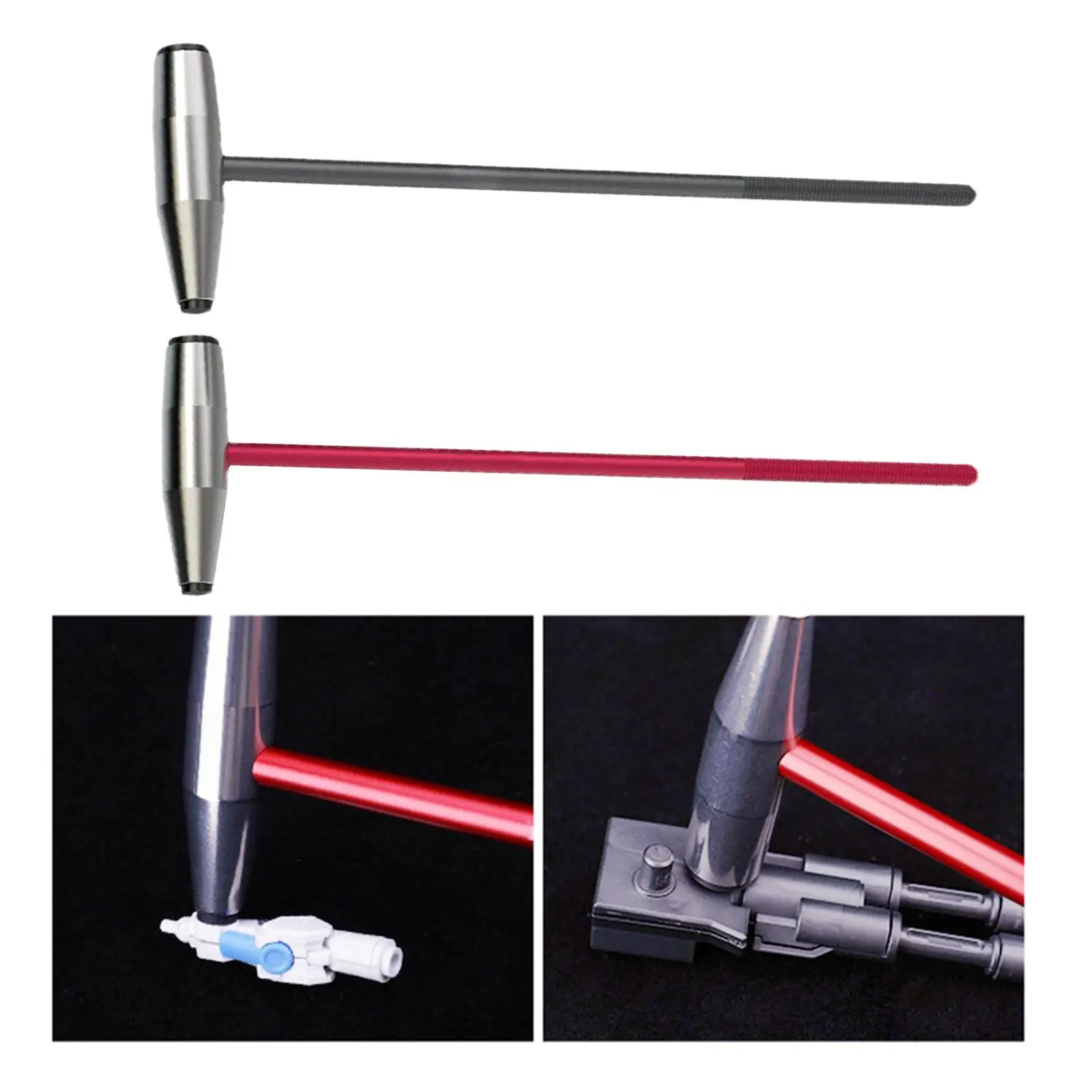 

Small Crafting Hammer Versatile Double Head Smooth Grip Hand Tool for Model Making Small Parts Hobby DIY Toy Building Projects