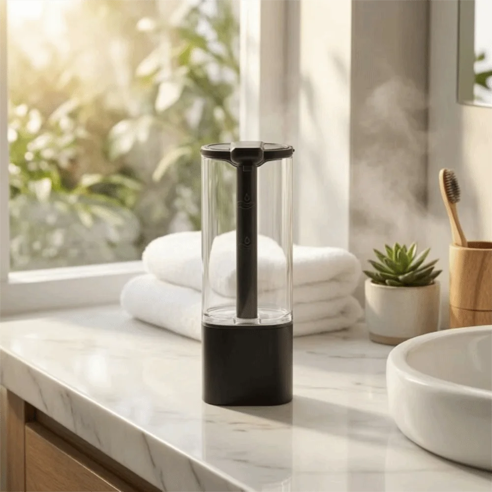 Rechargeable Automatic Soap Dispenser USB Rechargeable No Drilling Touchless Soap Dispenser Wall Mounted Sensor